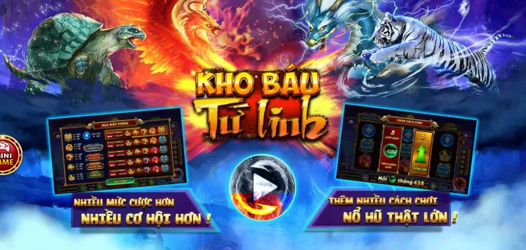 Chinh Phục Kho Báu Tứ Linh Tại Go88 Cơ Hội Nhận Thưởng Jackpot Lên Tới Hàng Tỷ Đồng
