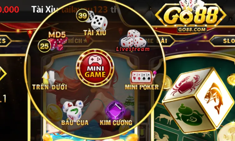 Minigame Go88 Sân Chơi Đổi Thưởng Đẳng Cấp Cho Các Tín Đồ Săn Tiền