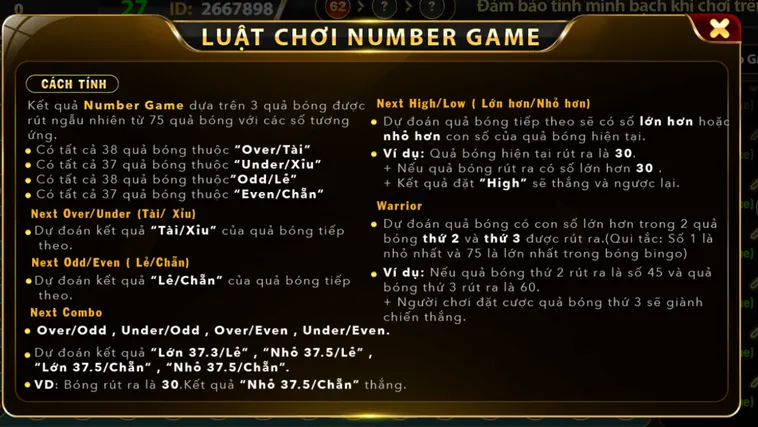 Number Game Tại Go88 Trải Nghiệm Đỉnh Cao Với Hệ Thống Quay Thưởng Siêu Tốc