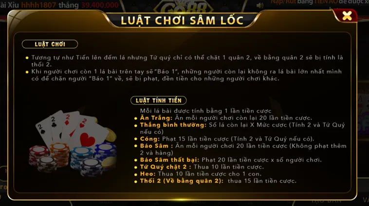 Hướng Dẫn Cách Chơi Sâm Lốc Tại Go88 Đơn Giản Cho Người Mới Bắt Đầu