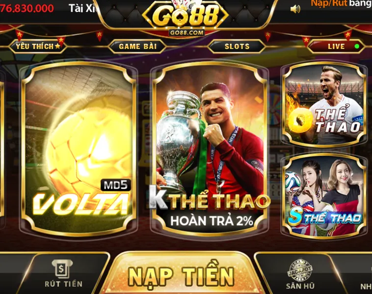 Thể Thao Go88 Đấu Trường Cá Cược Đỉnh Cao Với Tỷ Lệ Thưởng Cực Khủng