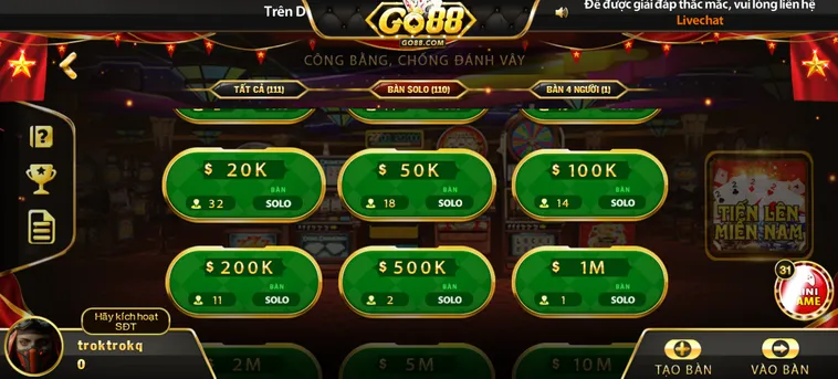 Cách Chơi Tiến Lên Miền Nam Tại Go88 Để Trở Thành Cao Thủ Bách Chiến Bách Thắng