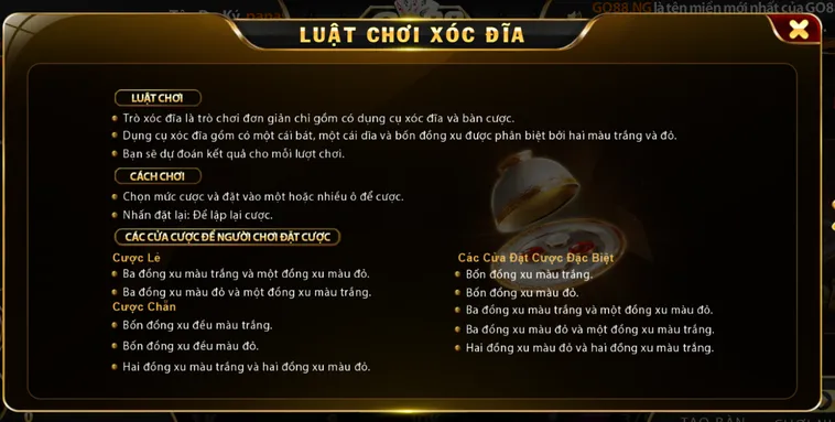 Chinh Phục Sảnh Casino Xóc Đĩa Tại Go88 Với Trải Nghiệm Giải Trí Đẳng Cấp Nhất Hiện Nay